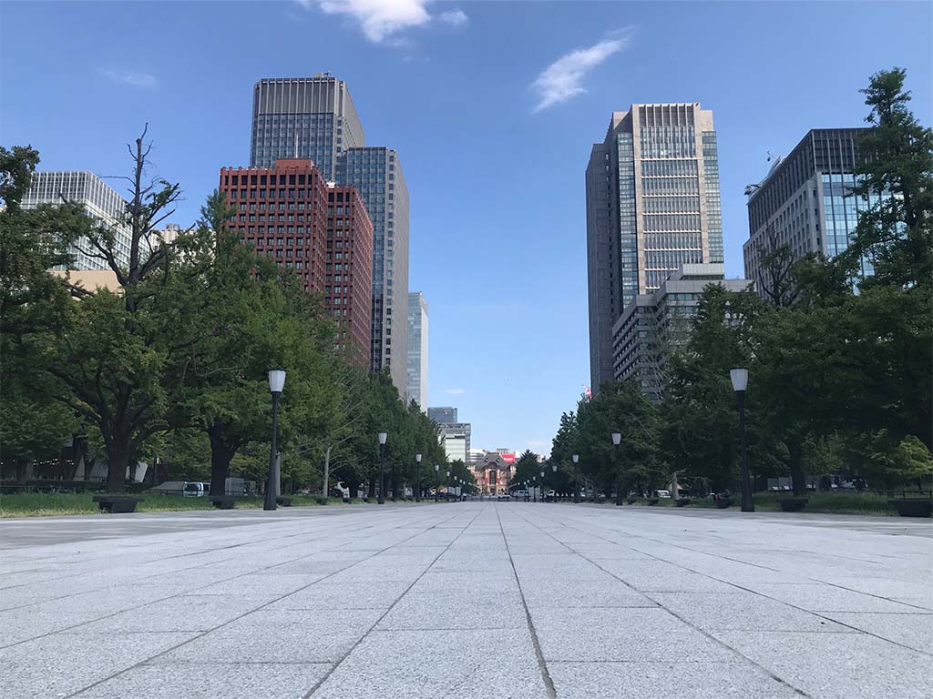 烏山本社周辺の風景
