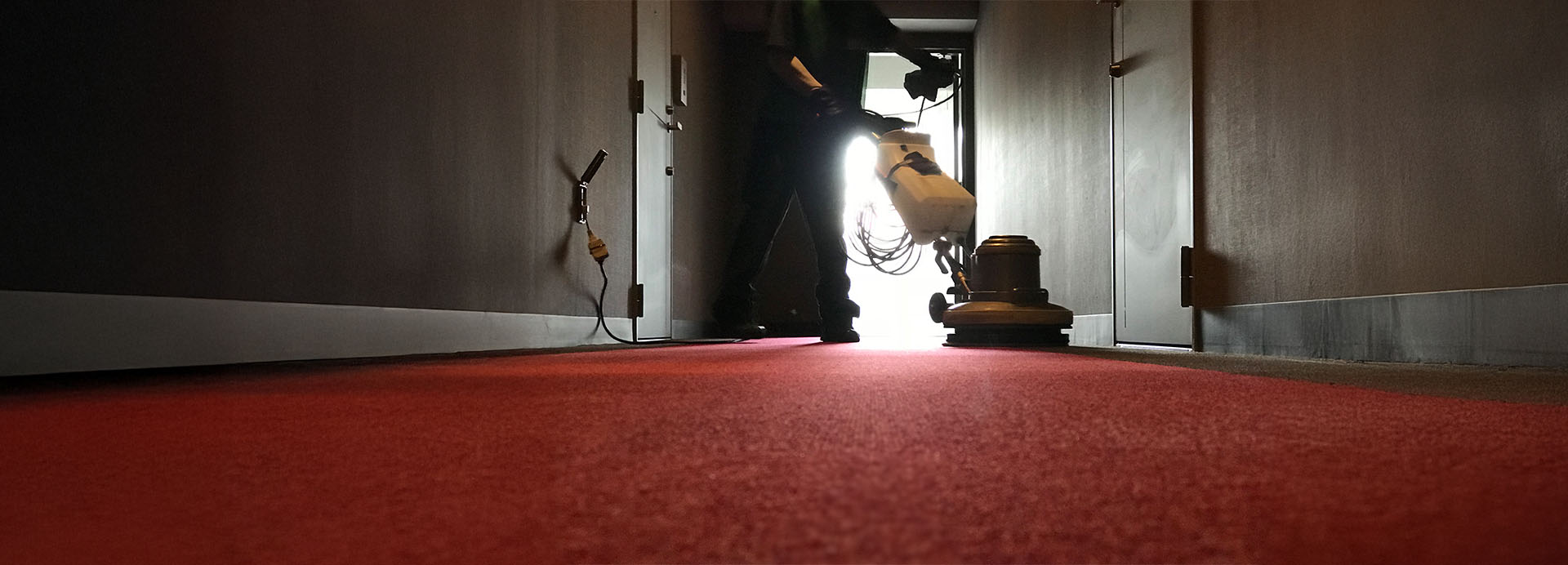 ホテルのカーペット洗浄