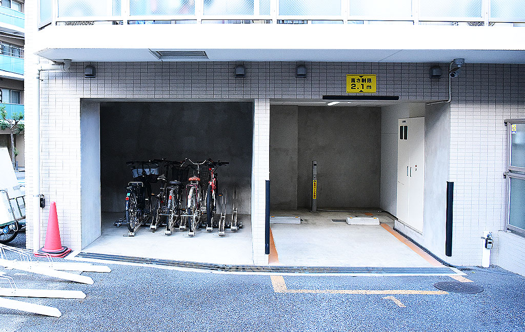 アーク五反田｜駐輪場
