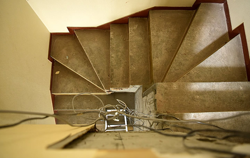 プロンテ九段工事前